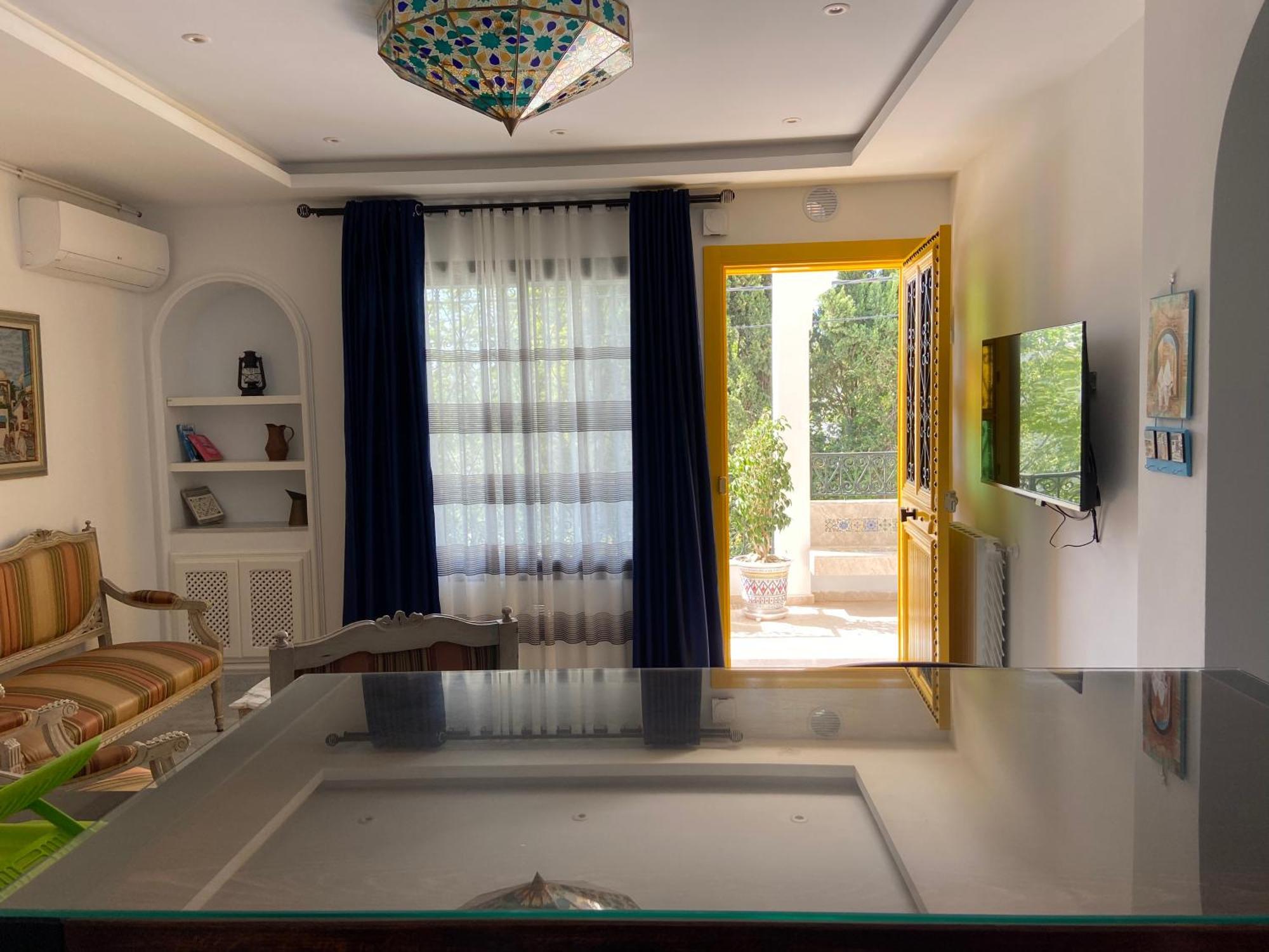 Marsa - Sidi Bousaid Lovely Authentic Apartment La Marsa Exteriör bild