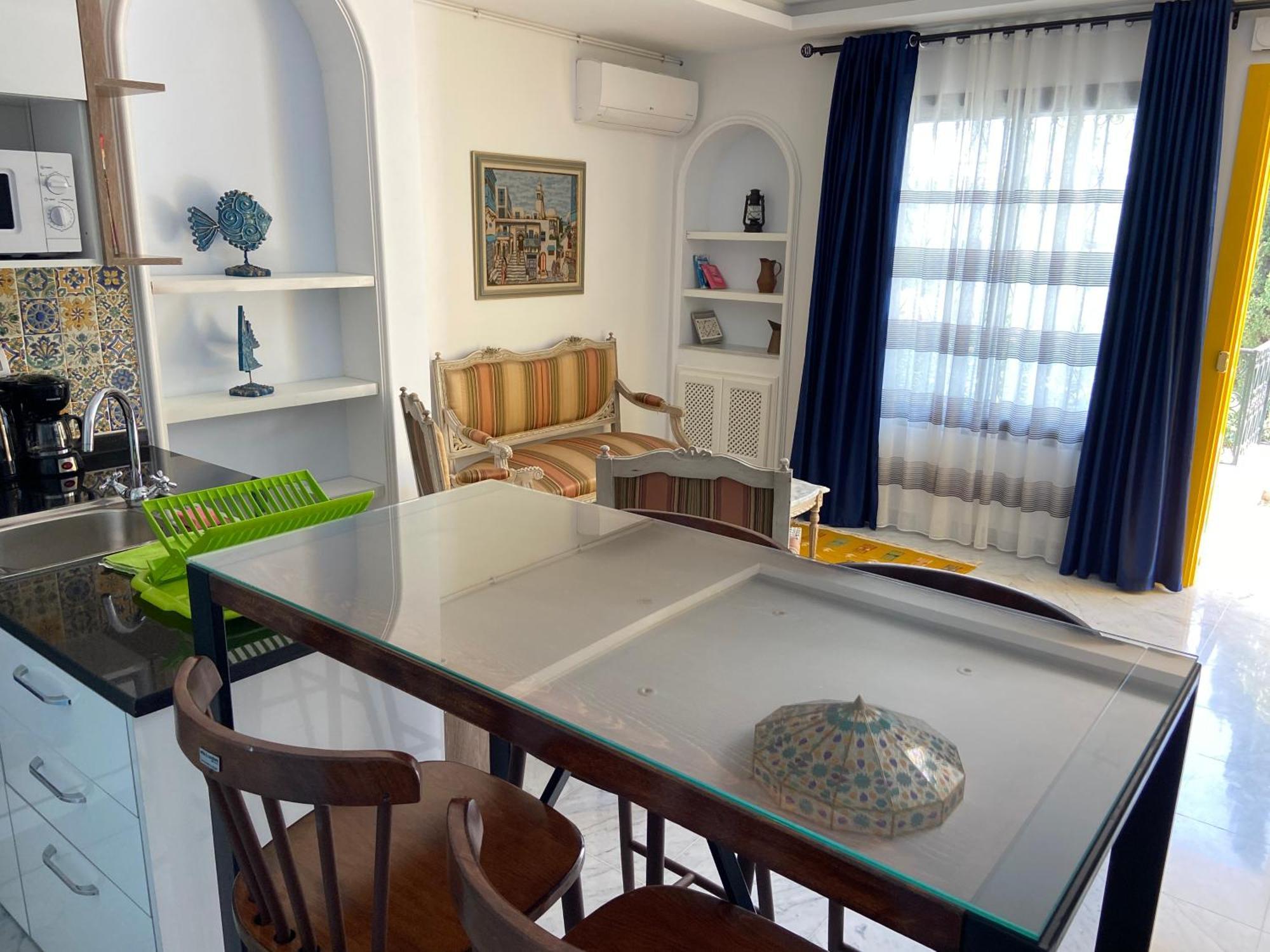 Marsa - Sidi Bousaid Lovely Authentic Apartment La Marsa Exteriör bild