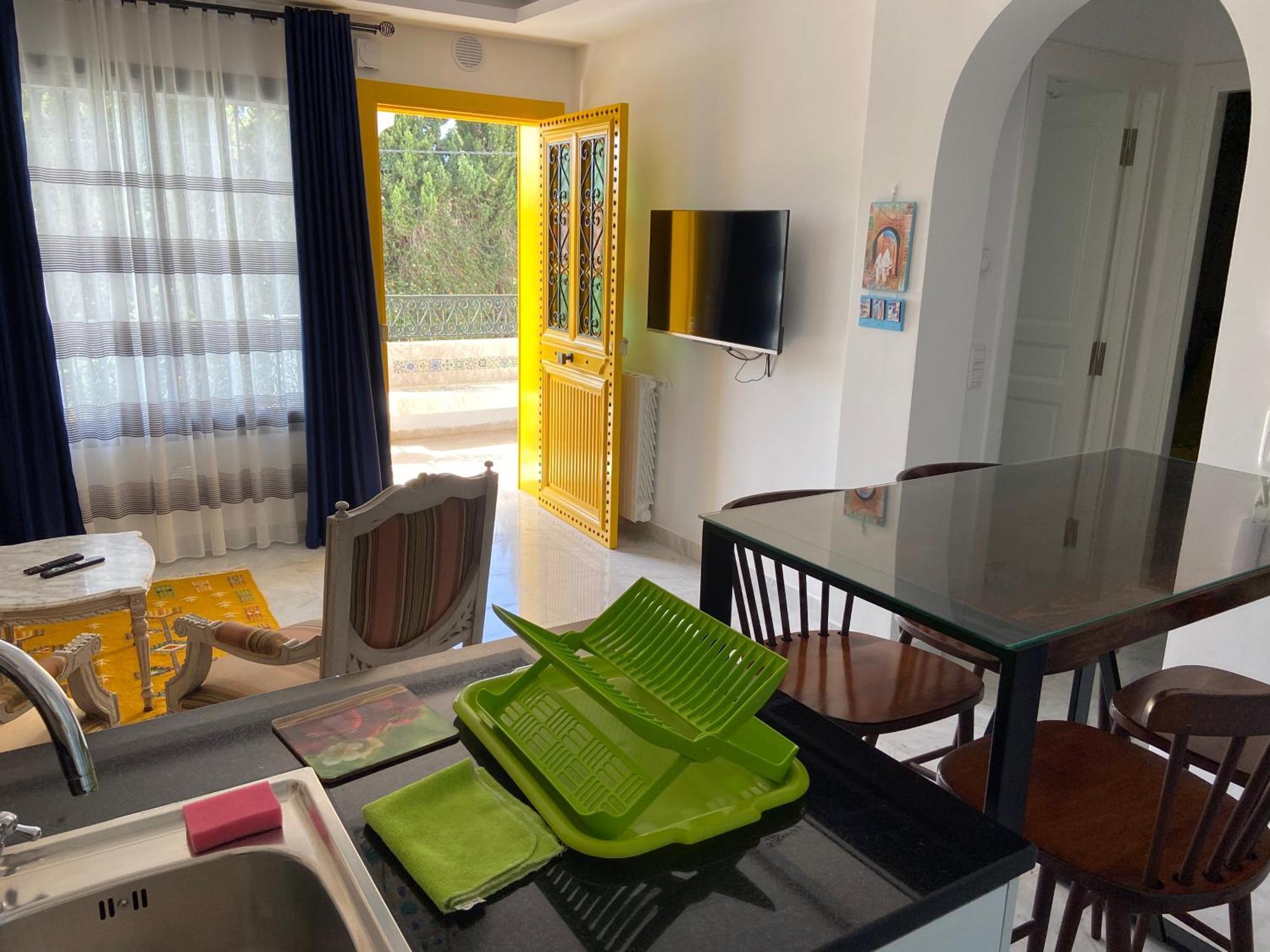 Marsa - Sidi Bousaid Lovely Authentic Apartment La Marsa Exteriör bild